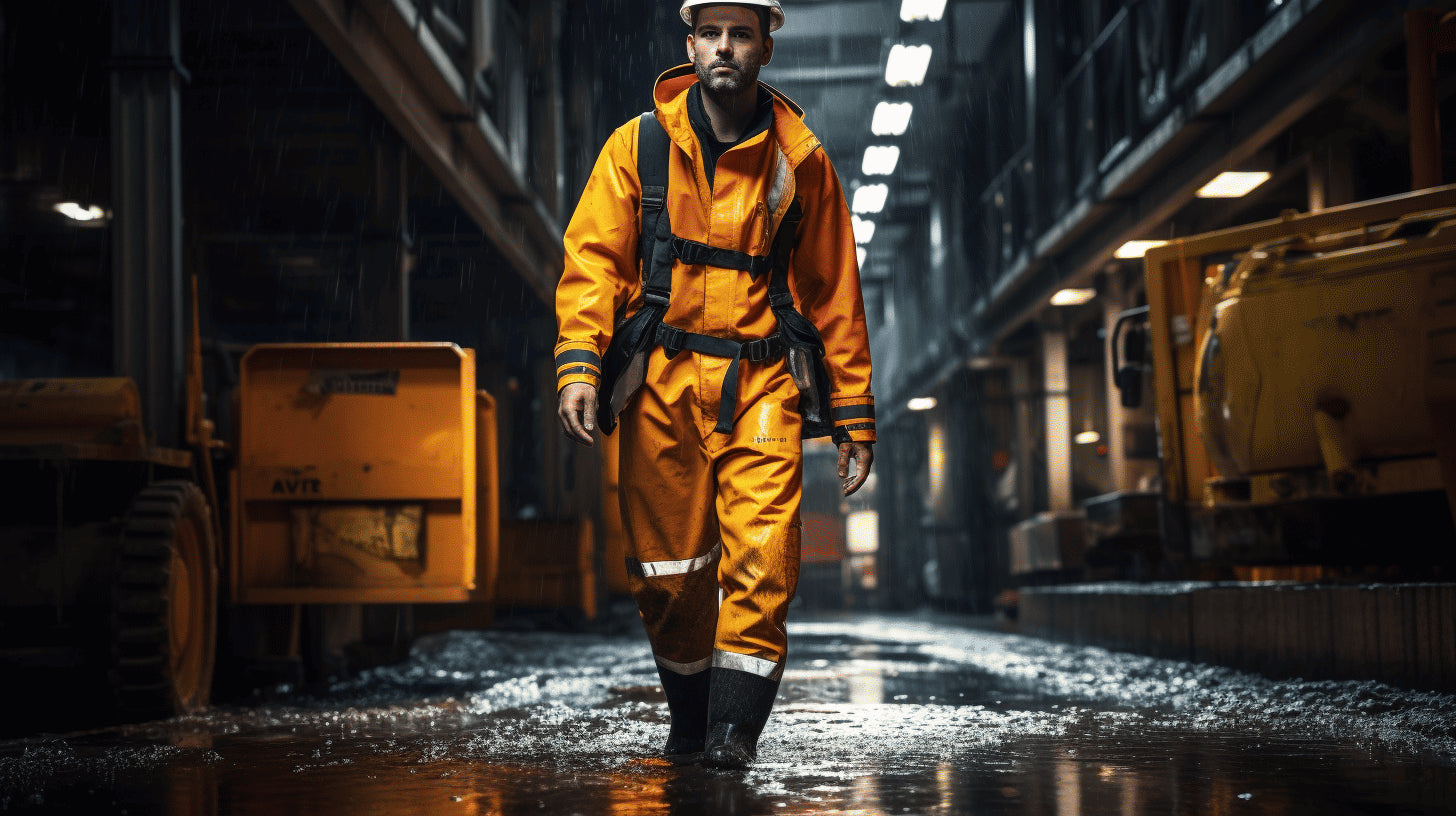 Construction rain gear