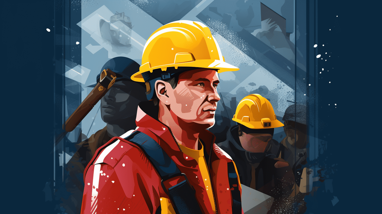 Construction Worker Rain Gear