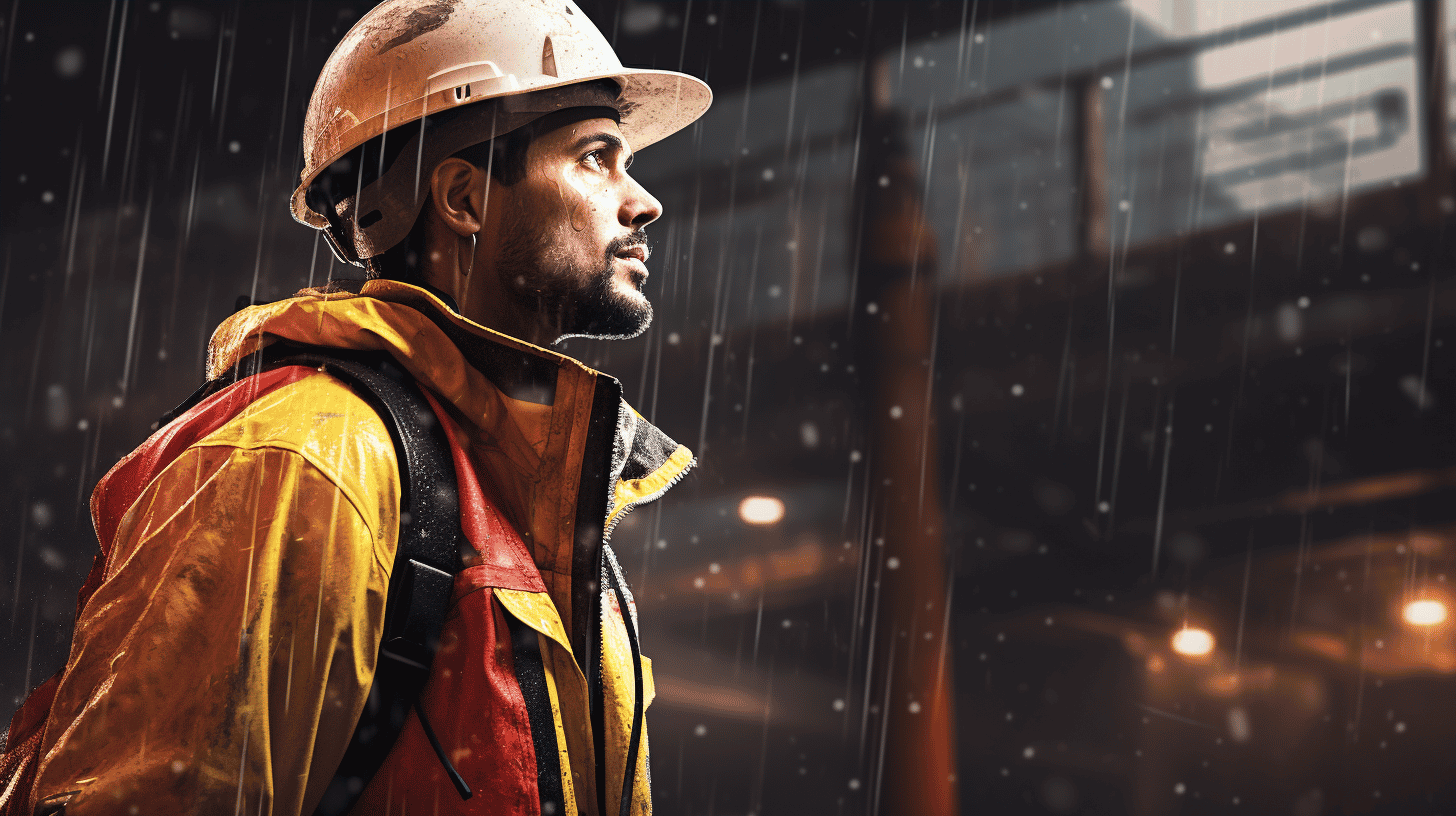 Durable Rain Gear for Construction